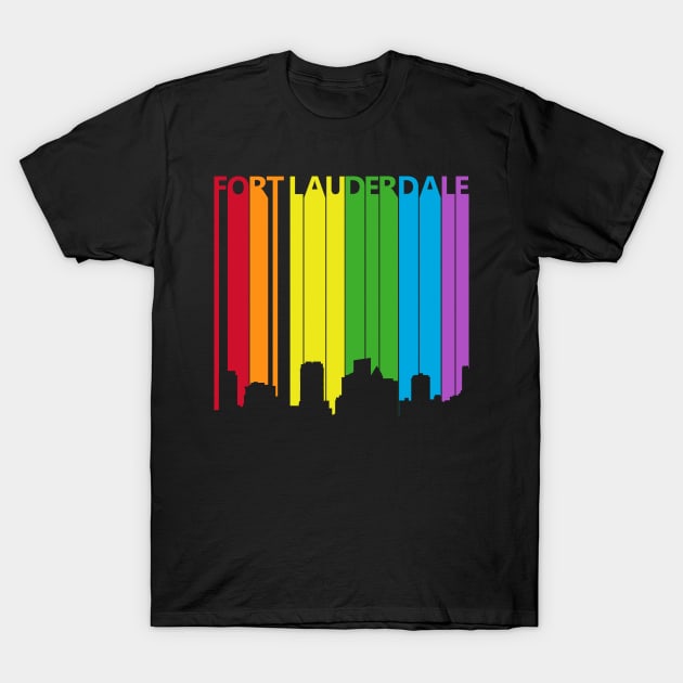 Fort Lauderdale LGBT Pride Gift T-Shirt by GWENT